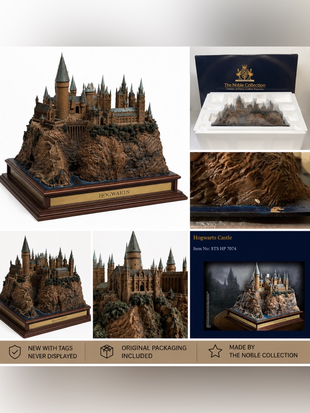 The Noble Collection Hogwarts Castle Replica Collectible Display